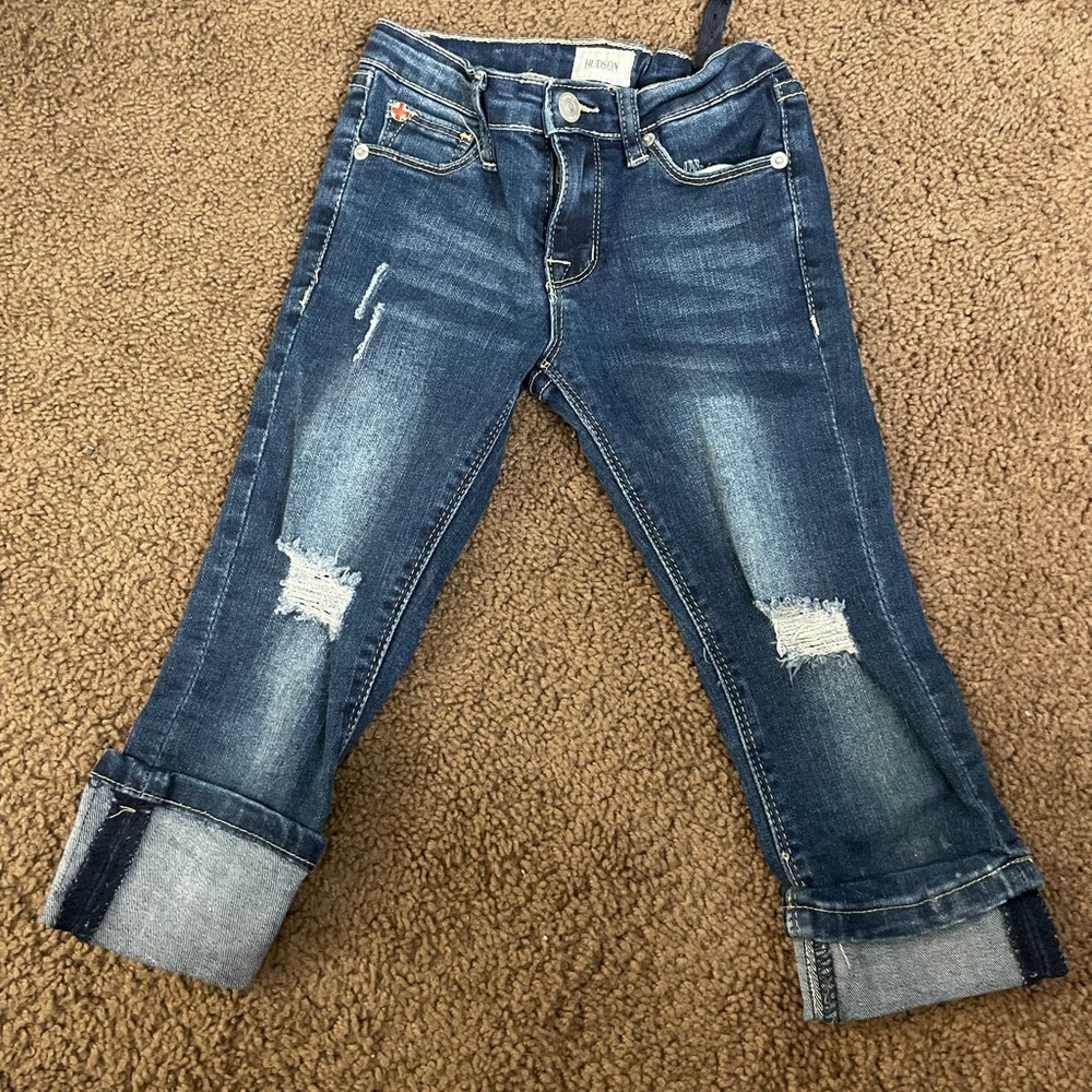 Capri little girl Hudson jeans